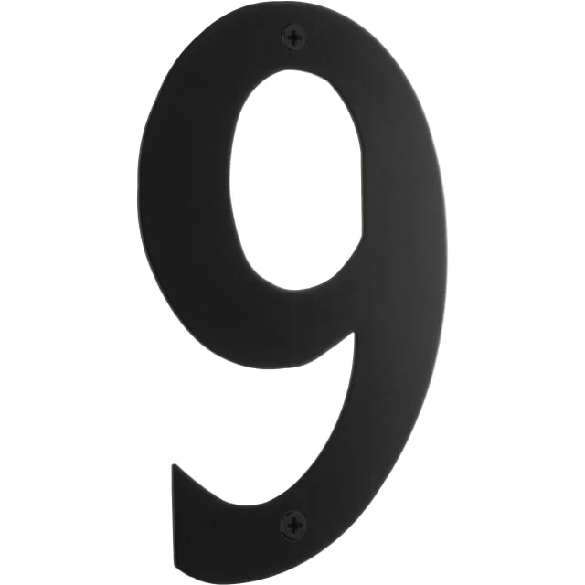 Beslagsboden hus nummer 9, svart | BB949 Beslagsboden hus nummer 9, svart | BB949