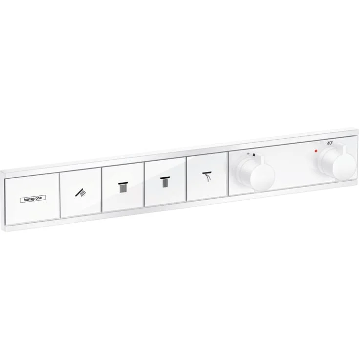 Hansgrohe RainSelect dusjbatteri, matt hvit | 15382700