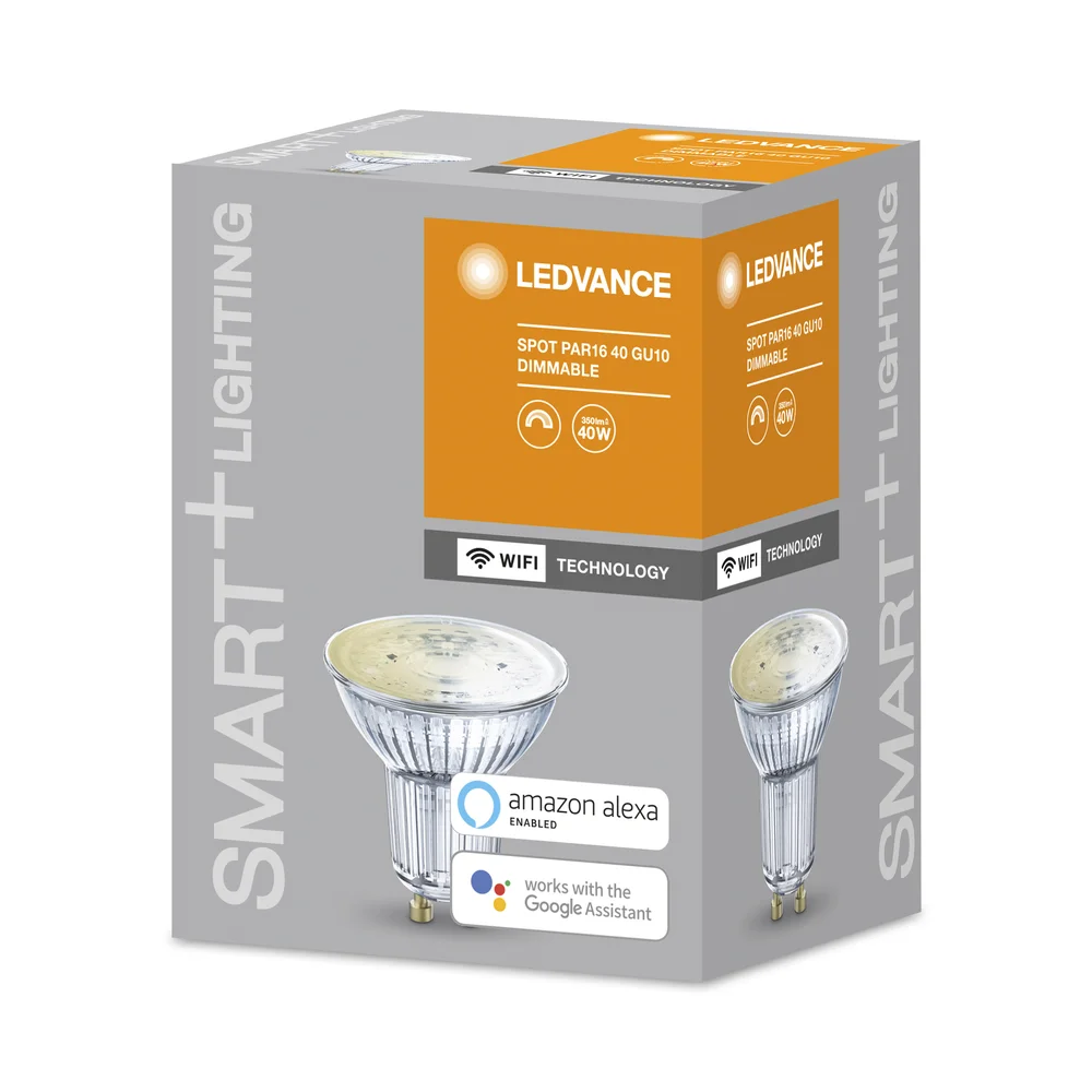 Lyspære smart+wifi PAR16 50 dim 5W GU10 v:9793498