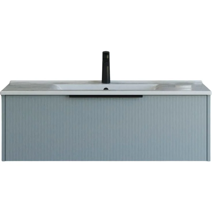 Dansani Mido+ Classic møbelpakke, 101×44 cm, stripete matt lyseblå | MCMA-1316 Dansani Mido+ Classic møbelpakke, 101×44 cm, stripete matt lyseblå | MCMA-1316