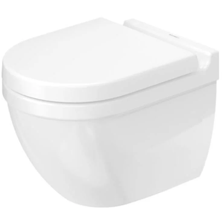 Duravit Starck 3 Compact vegghengt toalett, med Wondergliss, hvit | 22270900001