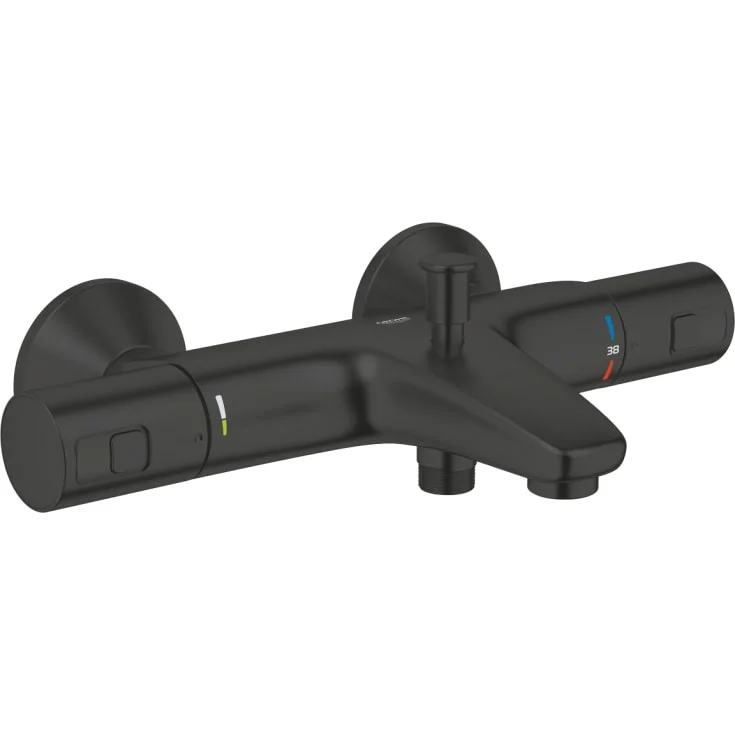 Grohe Precision Start badekarbatteri, matt sort | 345982430