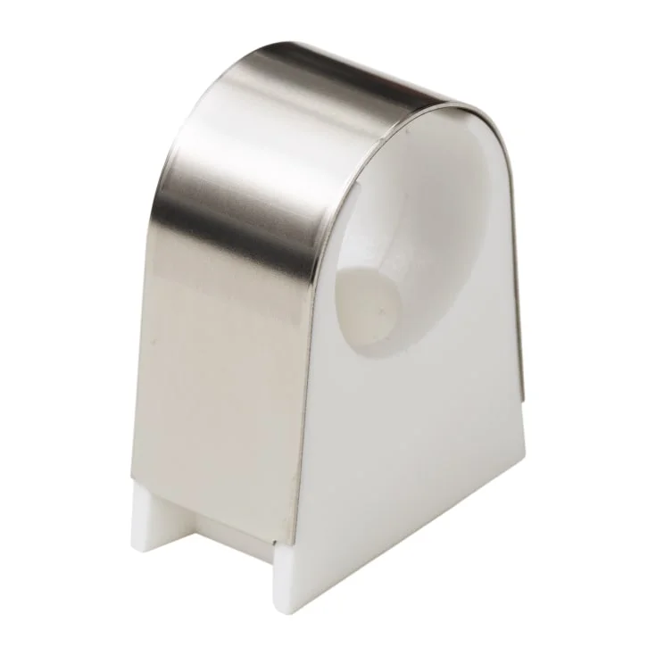 2Click rørbærer, 16 mm avstand til vegg, rustfrit stål, 15 mm | 16551115 2Click rørbærer, 16 mm avstand til vegg, rustfrit stål, 15 mm | 16551115