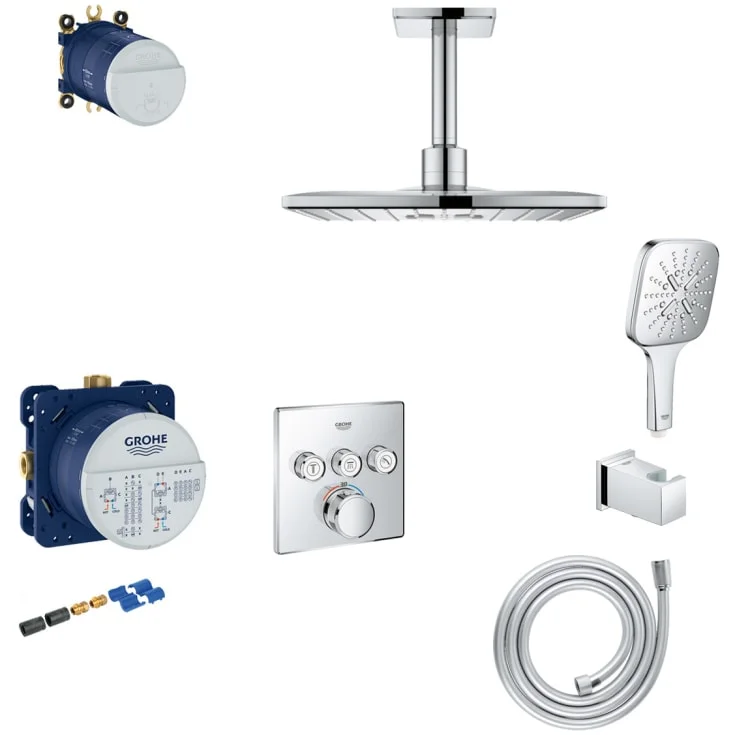 Grohe Grohtherm Smartcontrol dusjsett, krom | 128192