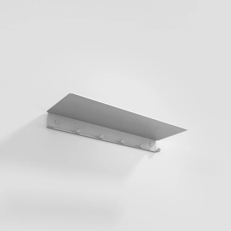 Aloop Y 6 knaggrekke, 59,5 cm, matt aluminium | a_i426006n Aloop Y 6 knaggrekke, 59,5 cm, matt aluminium | a_i426006n