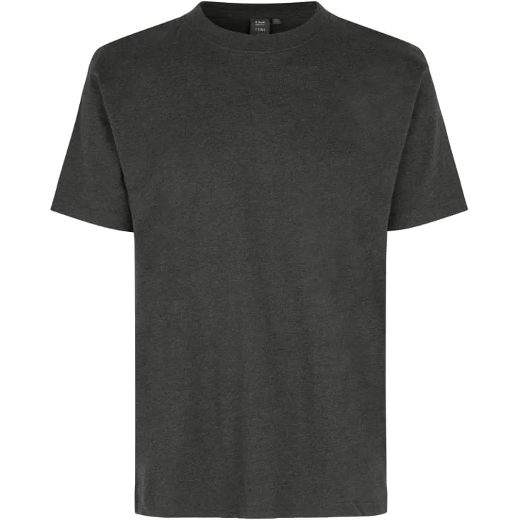 ID T-Time t-skjorte, koksgrå melert, str. 2XL | 0510-230_2XL