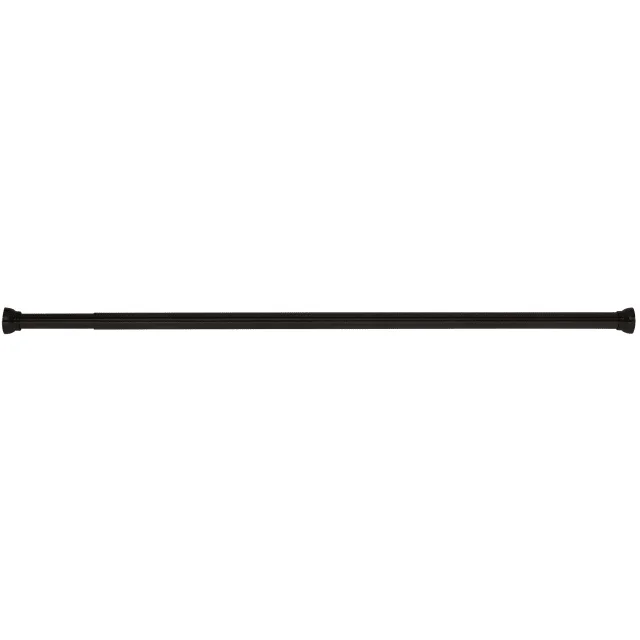 Spirella Kreta dusjforhengstang, 125-220 cm, matt sort | 10.21055
