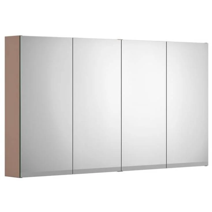 Gustavsberg Artic speilskap med lys, 118,8x66,2 cm, rosa | GB71ACMC12T0