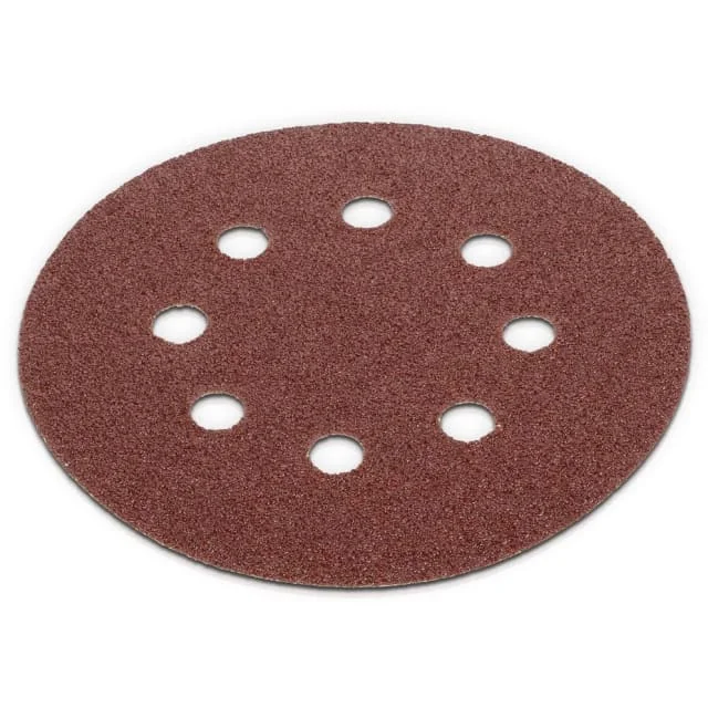 Sandpapir til Eksentersliper Ø125 mm – Korn 180, 5 stk | KRT230508