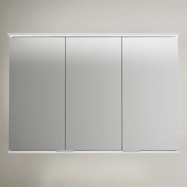 Linn Bad Hilde speilskap med overlys, 120x84x18 cm, hvit matt | 21112