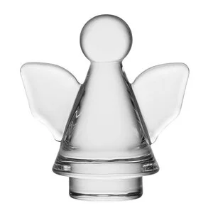 Engla juledekor 9 cm krystallglass v:1578120