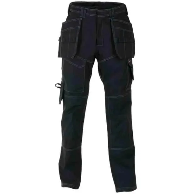 Bekken & Strøm håndverksbukse Grua flammehemmende, unisex, str. C46, sort | 647930
