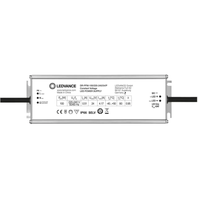 Ledvance Performance LED driver, 24V, 100W | 6604112 Ledvance Performance LED driver, 24V, 100W | 6604112