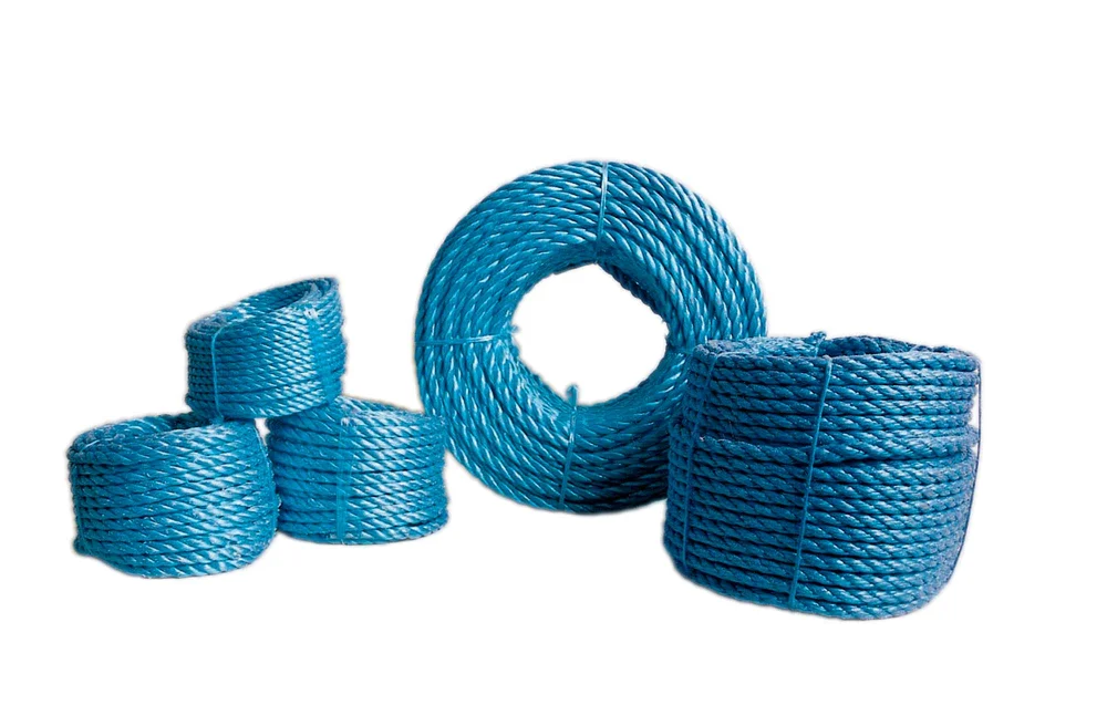 TAU BLÅ PP SPLITTFIBER BRUDDSTYRKE 1499KG 10MMX20M v:3432535