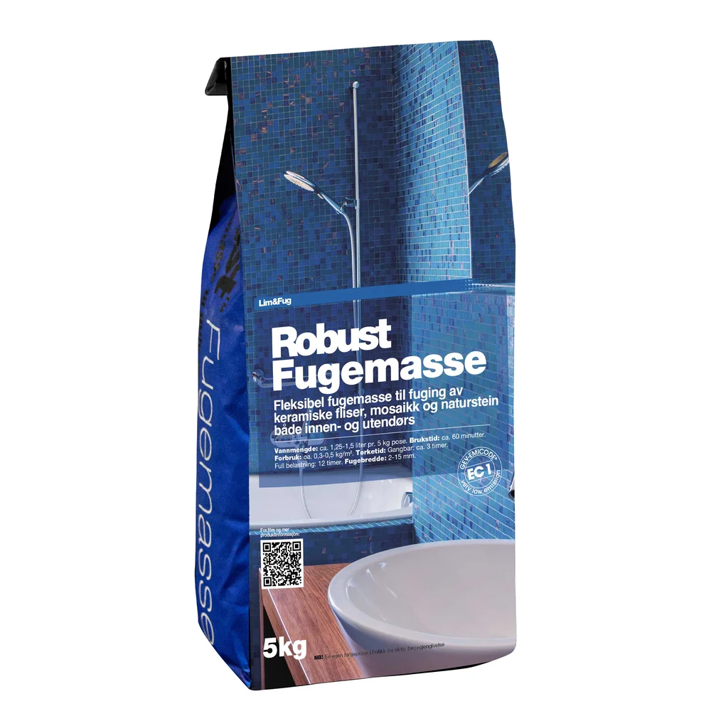 Fugemasse hvit 5kg v:9717632 Fugemasse hvit 5kg v:9717632