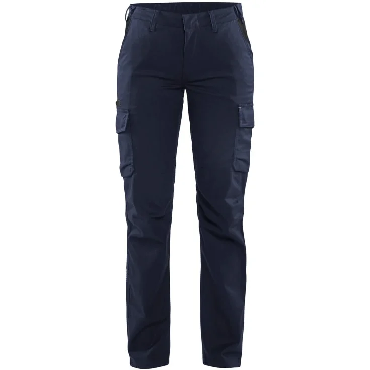 Blåkläder Workwear servicebukse dame, mørk marine/sort, str. D24 | 7144-1832-8699_D24