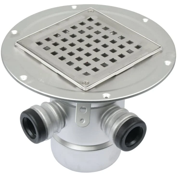 Blücher Square sluk, for betong og flis, Ø110 mm | 361.300.110