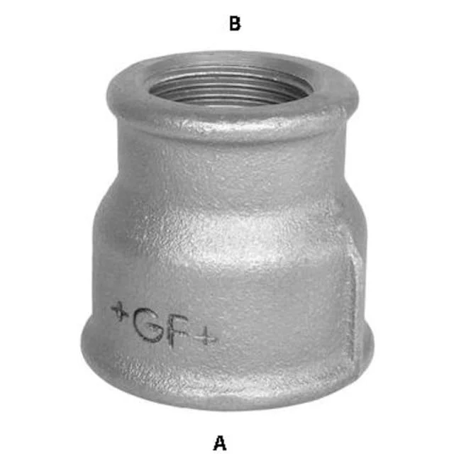 Galvanisert overgangsmuffe 1 1/2" x 1" | 770240232