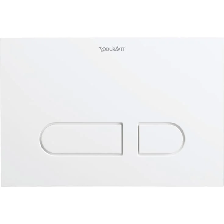 Duravit A1 betjeningsplate, hvit | WD5001011000