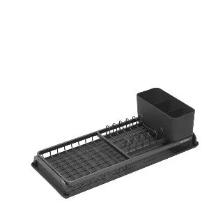 SinkSide kompakt oppvaskstativ 12,5x20x46,3 cm svart v:1886594 SinkSide kompakt oppvaskstativ 12,5x20x46,3 cm svart v:1886594