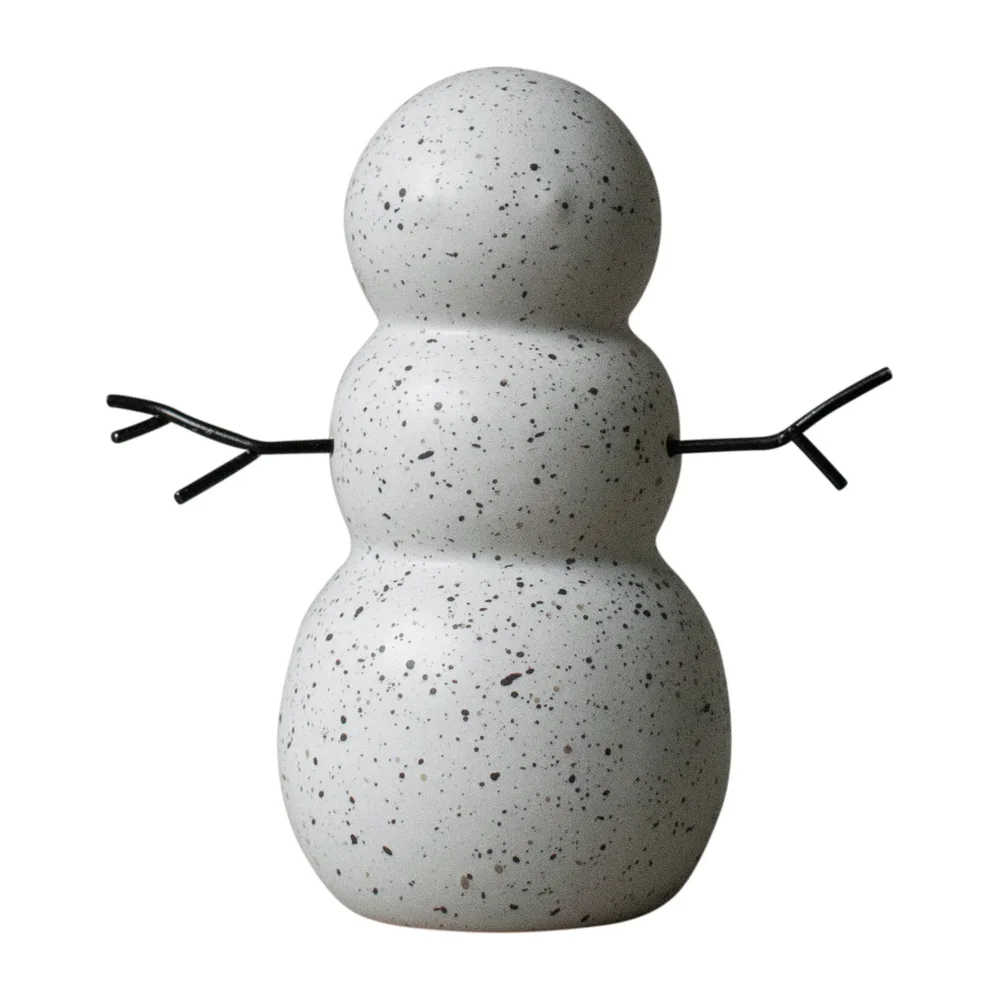 Snowman juledekorasjon 11 cm v:5187483 Snowman juledekorasjon 11 cm v:5187483