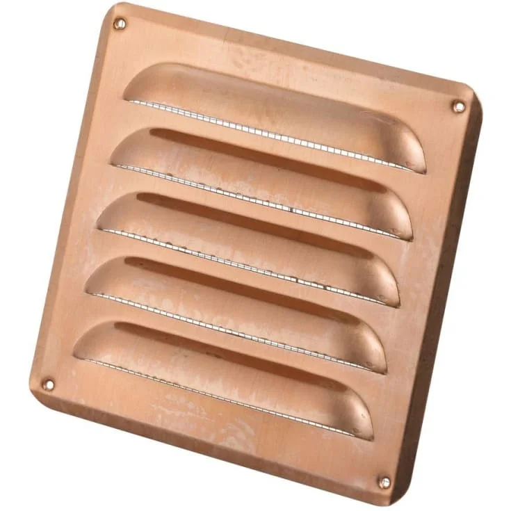 Duka lamelldeksel, 175x175 mm, kobber | 803277