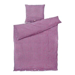 Bæk&Bølge sengetøy 140×220 cm fuchsia/mint v:2689939