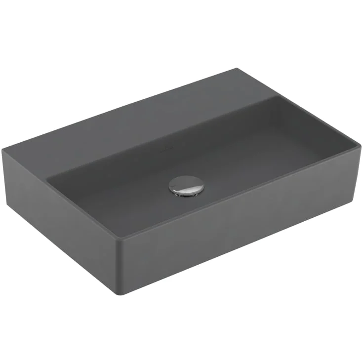 Villeroy & Boch Memento møbelservant, 60x42 cm, med CeramicPlus, grå | 4A226FI4