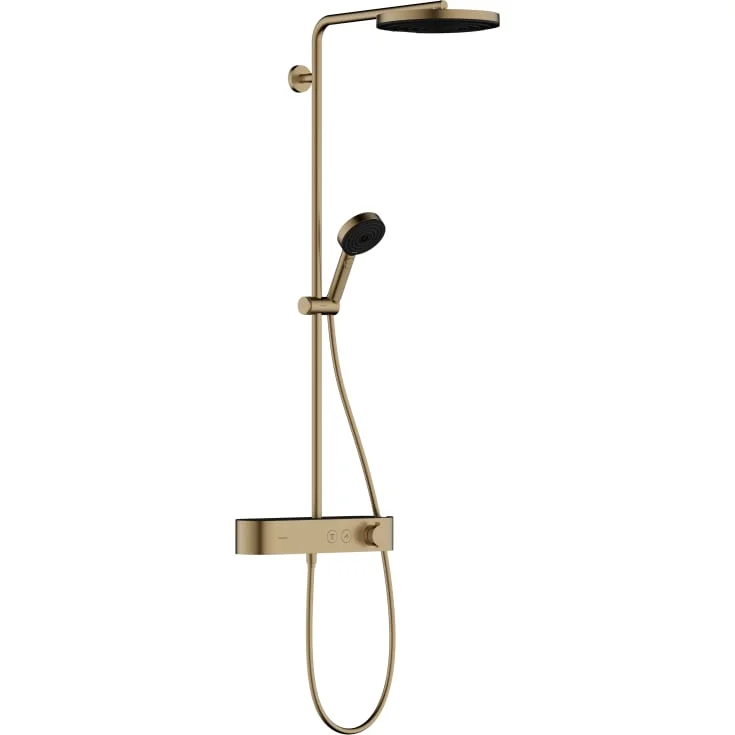 Hansgrohe Pulsify S dusjsett, børstet bronse | 24220140