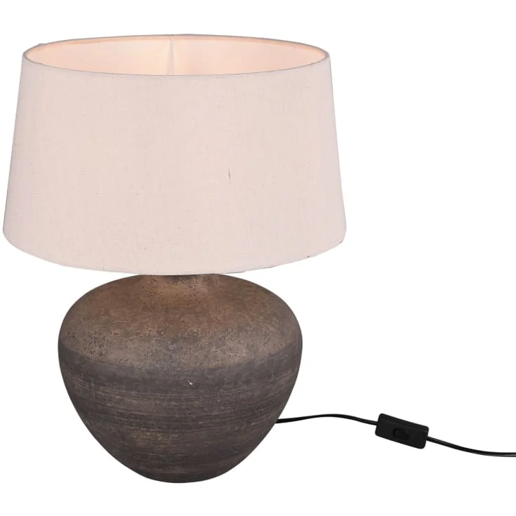 Trio Lighting Lou bordlampe, Ø38 cm | R50963844