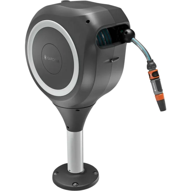 Gardena RollUp slangeboks, automatisk opprulling, 20 m, hvit | 18617-20 Gardena RollUp slangeboks, automatisk opprulling, 20 m, hvit | 18617-20