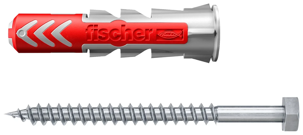 Universalplugg Duopower 12X60 S BK 2stk med sekskantskrue v:3917003 Universalplugg Duopower 12X60 S BK 2stk med sekskantskrue v:3917003