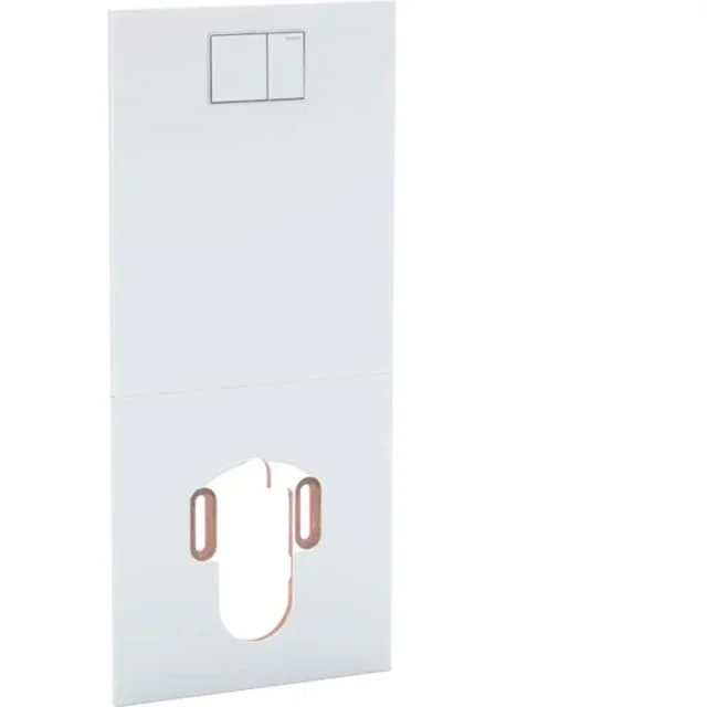 Geberit AquaClean designplate, hvit/glass | 115.328.SI.1