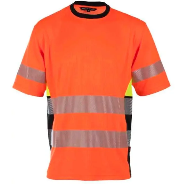 Bekken & Strøm Gjøvik T-skjorte, HiVis kl.3, unisex, str. XL, oransje/sort | 677886 Bekken & Strøm Gjøvik T-skjorte, HiVis kl.3, unisex, str. XL, oransje/sort | 677886