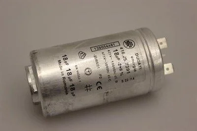Startkondensator, AEG-Electrolux tørketrommel – 18 uF v:9486774