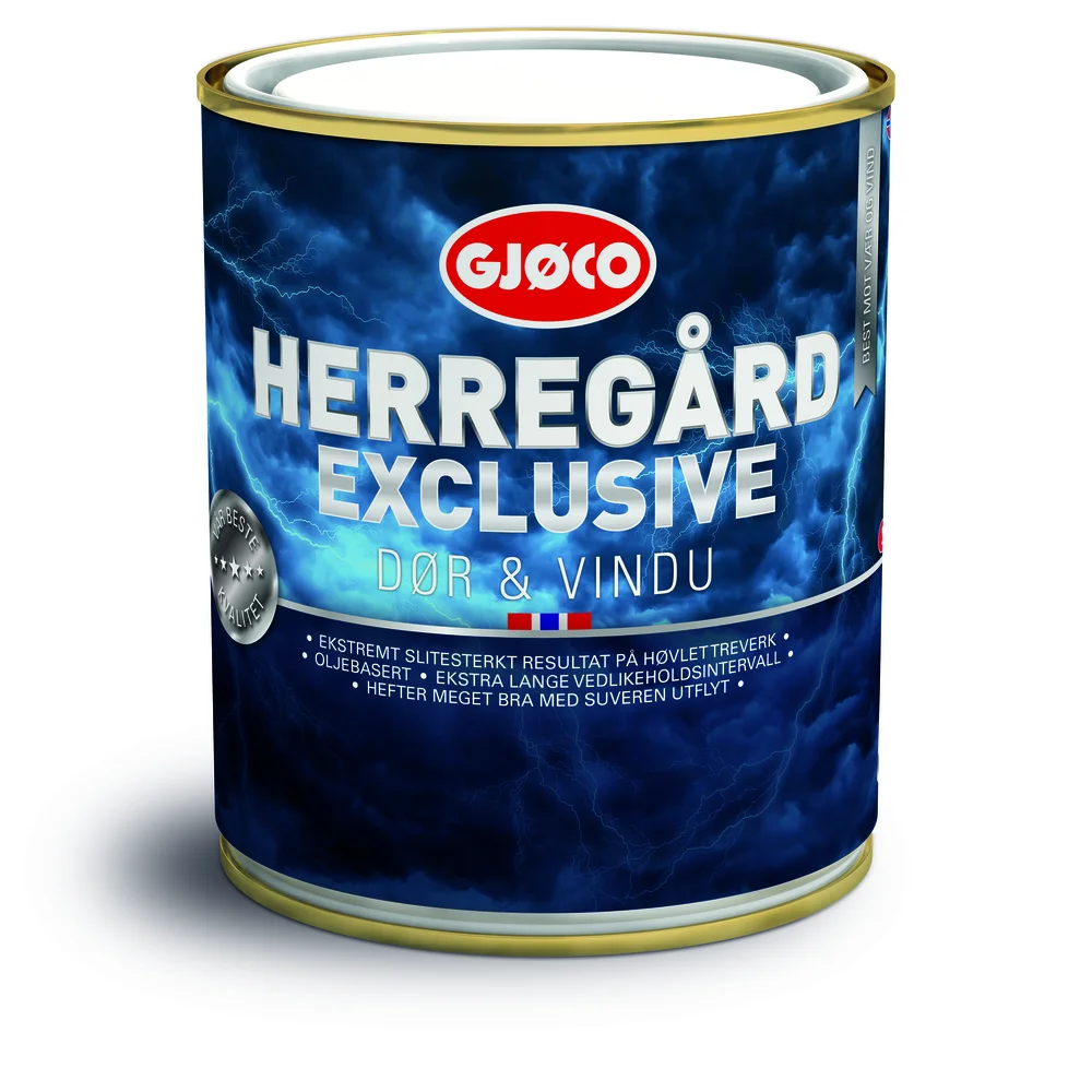 Exclusive Dør&Vindu hvit base 0,68l v:1508389 Exclusive Dør&Vindu hvit base 0,68l v:1508389