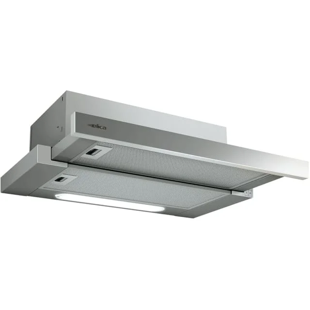 Elica Tel 60 SS Inox uttrekksventilator, 59,8 cm, grå | 4455 Elica Tel 60 SS Inox uttrekksventilator, 59,8 cm, grå | 4455