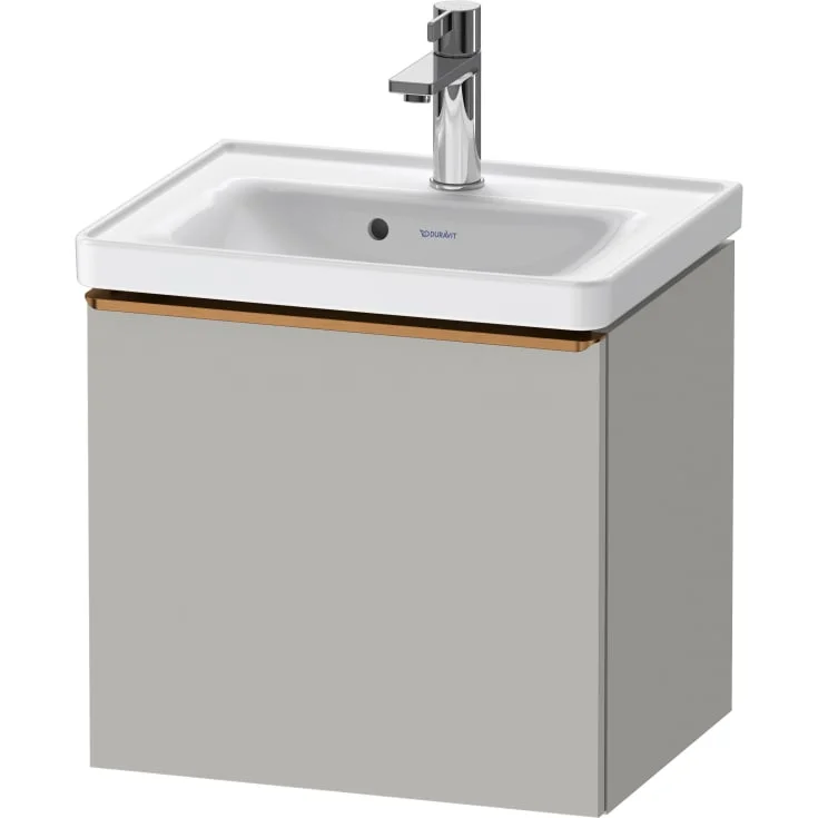 Duravit D-Neo servantskap, 48,4x37,2 cm, matt grå/bronse | DE4248004070000