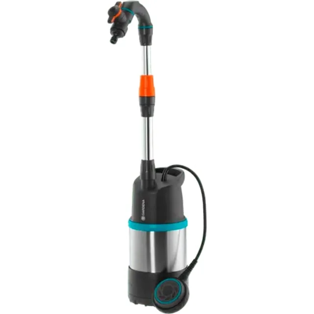 Gardena Inox vannpumpe, regnvannstank, 4700 l/t, rustfritt stål, 71 cm | 01764-20 Gardena Inox vannpumpe, regnvannstank, 4700 l/t, rustfritt stål, 71 cm | 01764-20