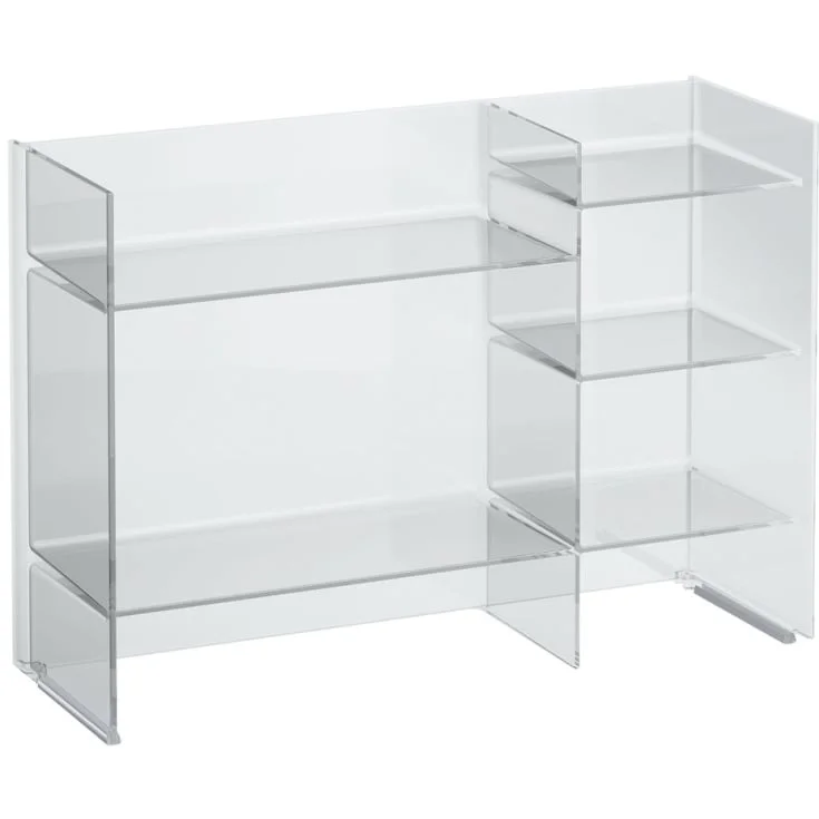 Kartell Laufen Sound Rack hylle, 75x53 cm, transparent | H3893310840001