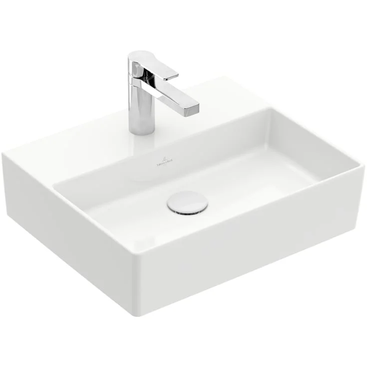 Villeroy & Boch Memento vegghengt servant, 50×42 cm, med CeramicPlus, hvit | 4A2251R1