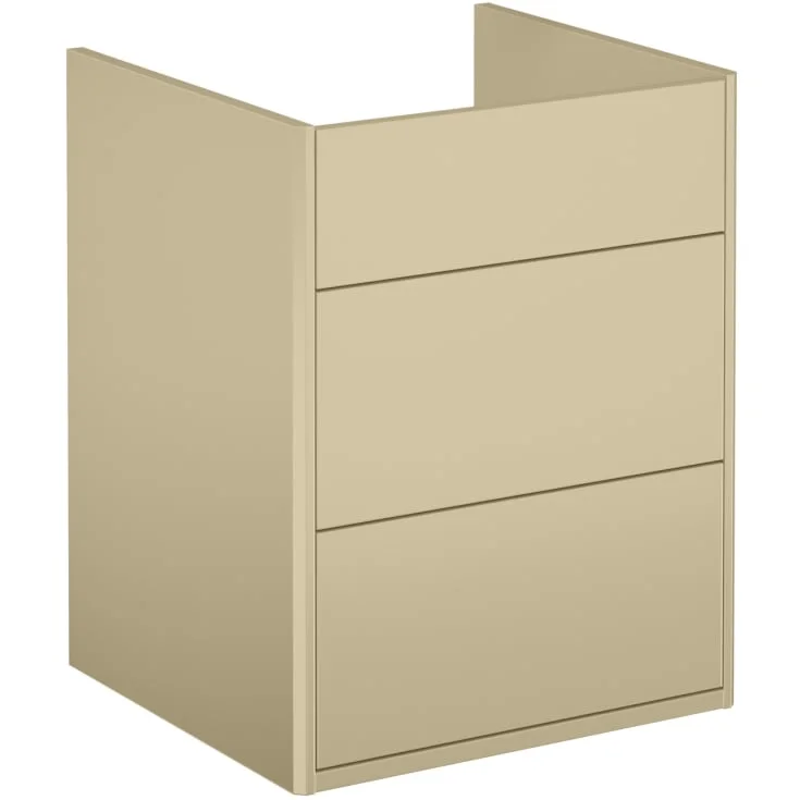 Gustavsberg Graphic servantskap 45x40 cm, beige | GB71GCVU45BB00
