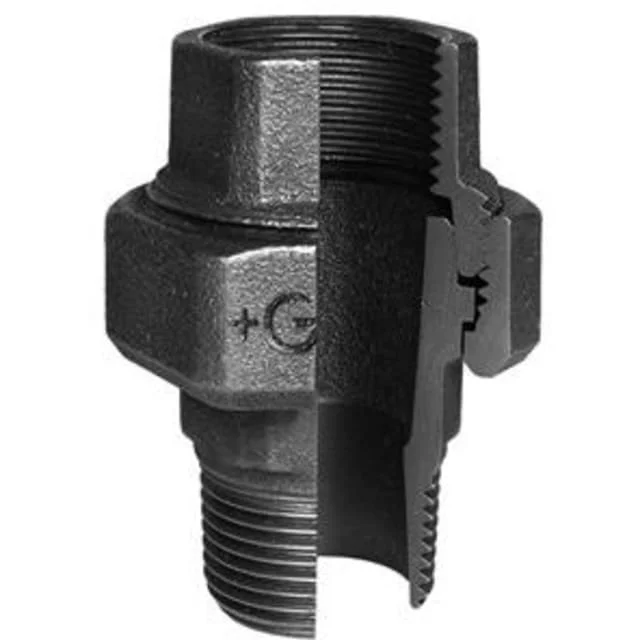 Sort union, muffe/nippel 1 1/4" | 770341107