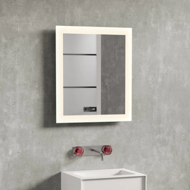 Copenhagen Bath Larvik Sound 60 speil, med høyttaler, duggfritt, 60x70 cm | 30020214