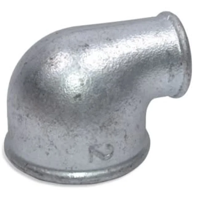 Galvanisert vinkel, muffe/muffe 1 1/2" x 1 1/4" - 90° | 770090227