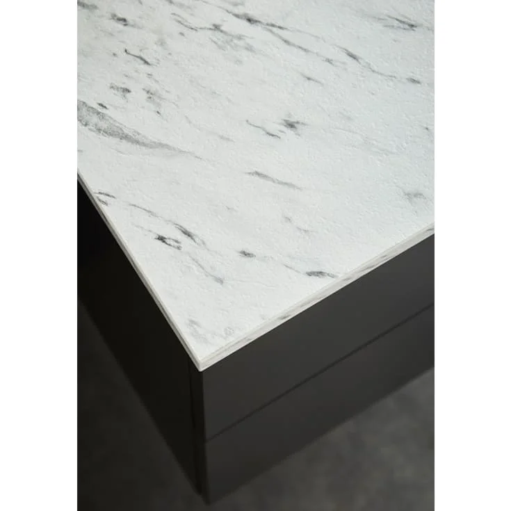 Hafa On Top benkeplate, 111x46.2 cm, marmormelert | 1391106