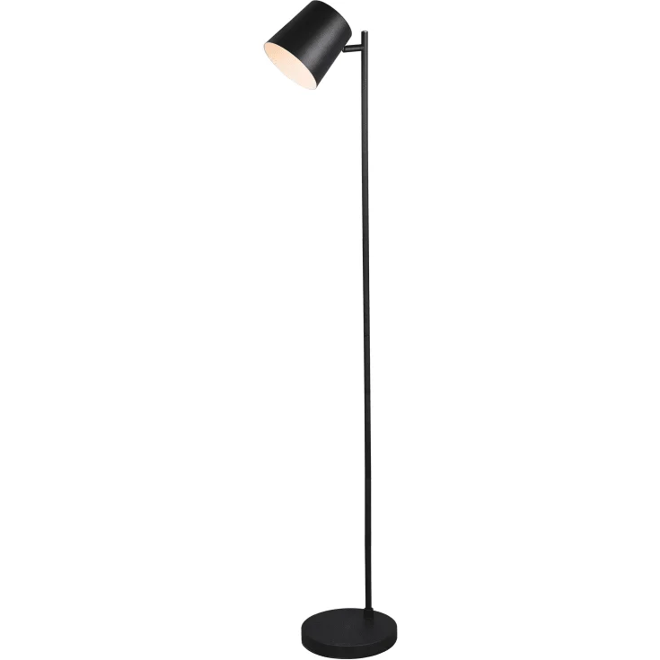 Trio Lighting Blake gulvlampe med USB, svart | R42111132