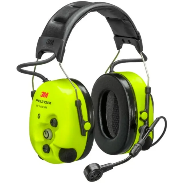 3M Peltor WS ProTac XPI FLX2, med bøyle, hivis gul | 695661 3M Peltor WS ProTac XPI FLX2, med bøyle, hivis gul | 695661