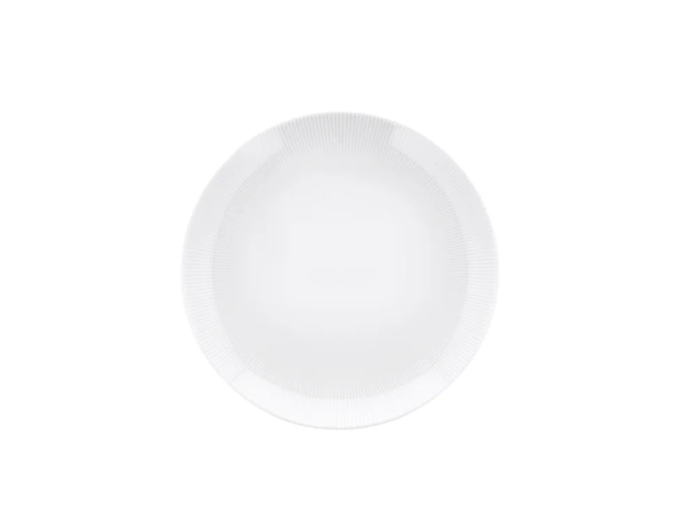 Tallerken flat Eventail 21cm hvit v:4217922 Tallerken flat Eventail 21cm hvit v:4217922
