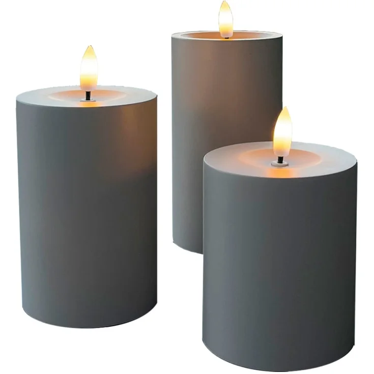 Veli Line LED blokklys, utendørs, batteri | VL 31177